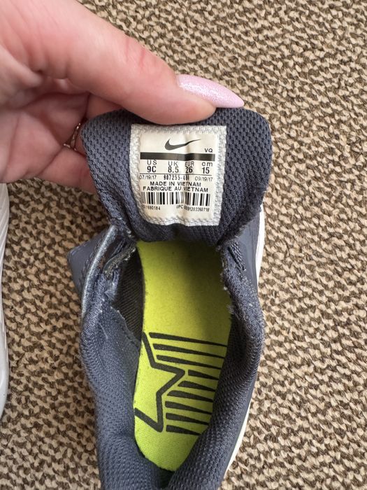 Кроссовки Nike, размер 26, для мальчика