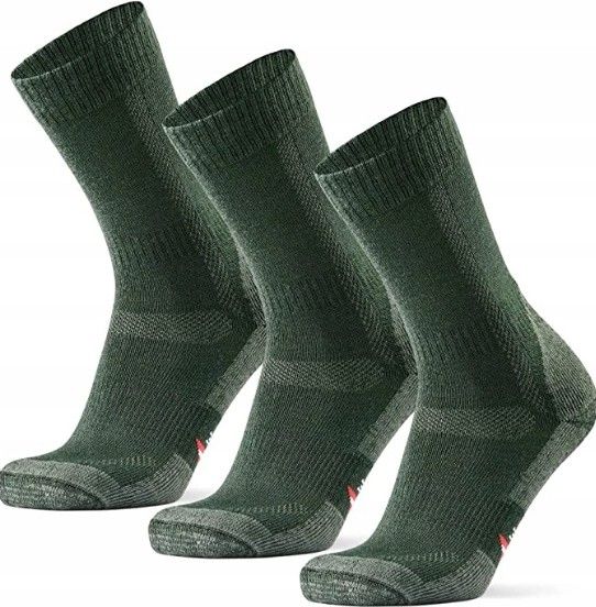 skarpetki merino endurance termoaktywne trekkingowe 3pak 39-42 green