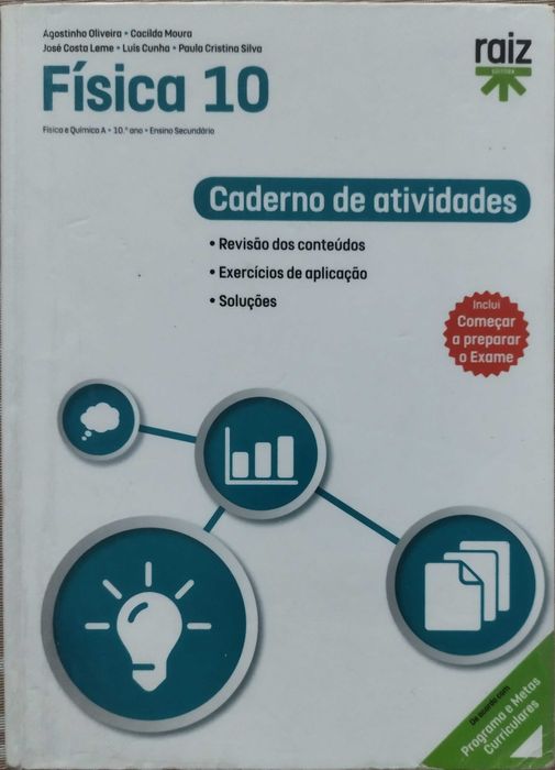 Cadernos de Atividades e manuais - 10º ano