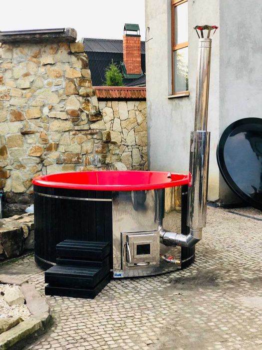 Чан на дрова Спа купіль мобільна Спа комплекс