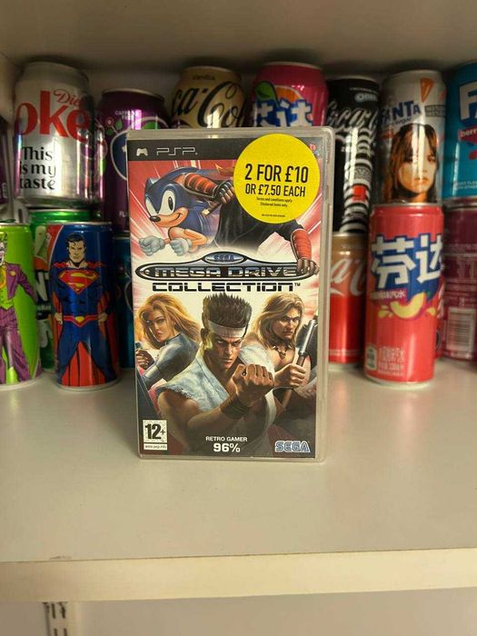 Sega Mega Drive Collection na Playstation Portable