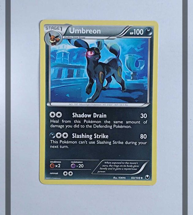Umbreon 60/108 DEX Pokemon ENG-NM