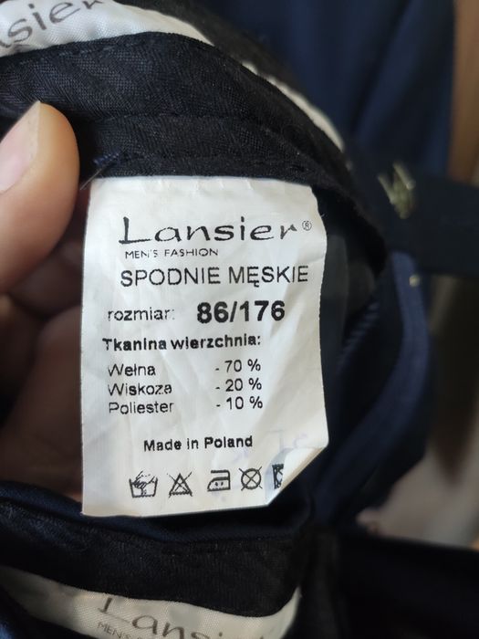 Garnitur męski młodzieżowy Lansier