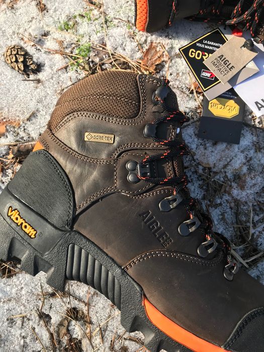 Трекінгові Боти Aigle 43  шкіра  Подошва Vibram мембрана Gore Tex