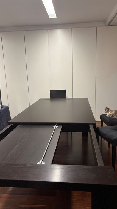 Mesa de jantar extensível 180-200cm