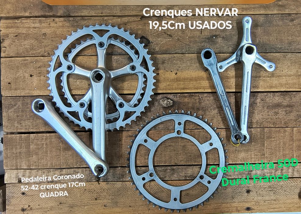 Pedaleiras Francesas bicicleta anos 40/50 e 60/70/80/90 single speed