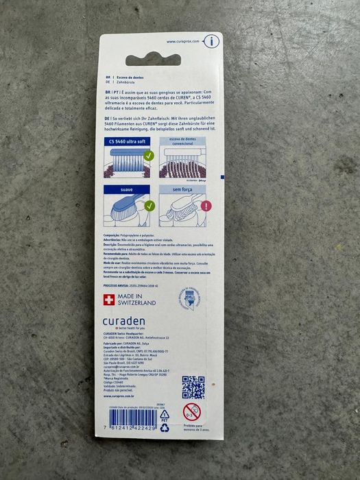 Набір зубних щіток curaprox 5460 ultra soft