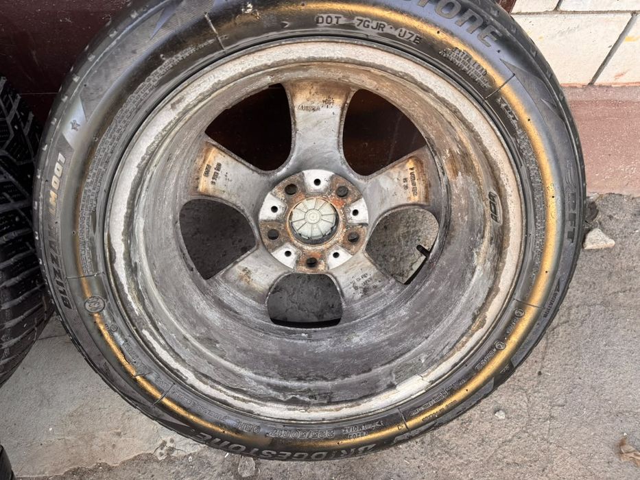 Титанові диски r 17  5*120BMW
