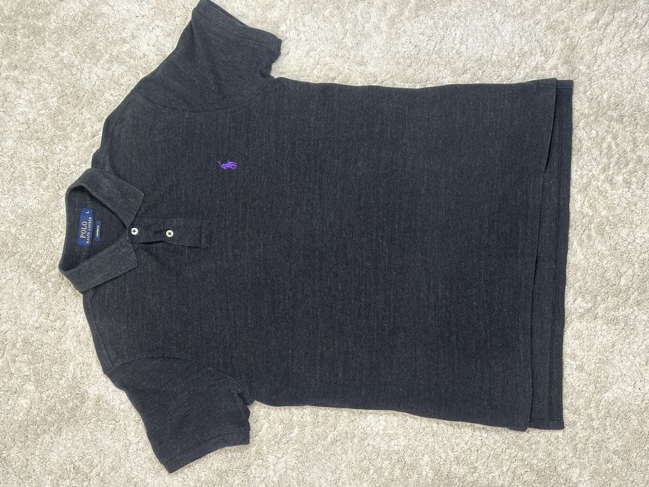 Оригинальное поло Polo Ralph Lauren / черная футболка поло Ральф Лорен