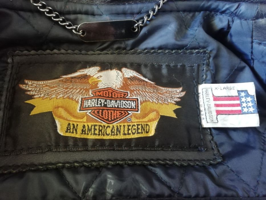 Casaco couro Harley Davidson