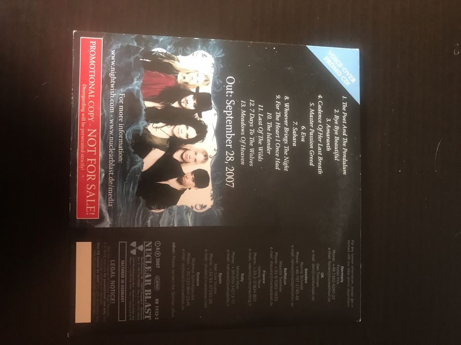 Nightwish - dark passion play