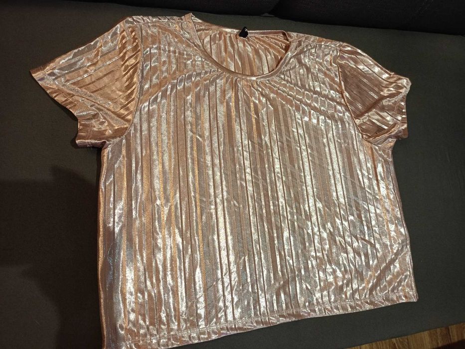 Błyszcząca bluzka sinsay