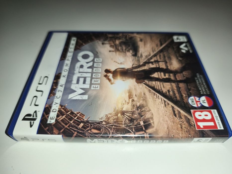 Gra Ps5 Metro Exodus PL PlayStation 5 UFC GTA V Mafia Crash NFS GT7