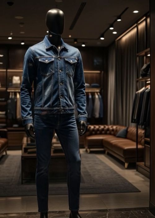 Джинсова куртка (М)