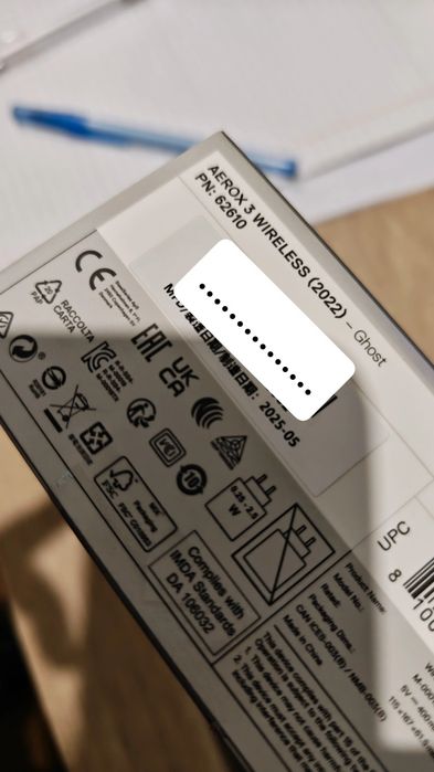 Steelseries Aerox 3 Ghost Edition