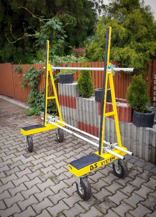 Wózek transportowy do okien oraz płyt do 500kg - DS SYSTEM