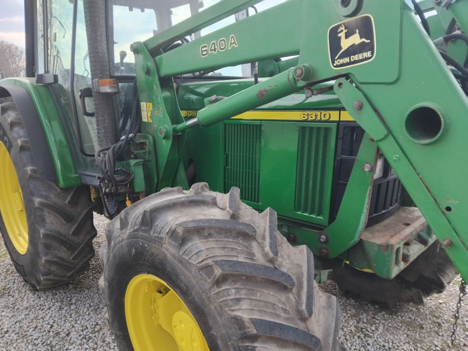 John deere 6310  z turem, 6410
