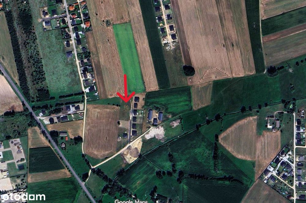 Działka budowlana na nowym osiedlu, Turek - Korytków