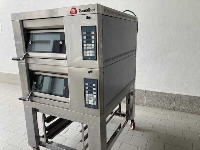 forno elétrico Ramalhos 2 camaras 1 tabuleiro