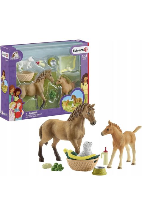 Фігурка Schleich Care Set Quarter Horse + лоша