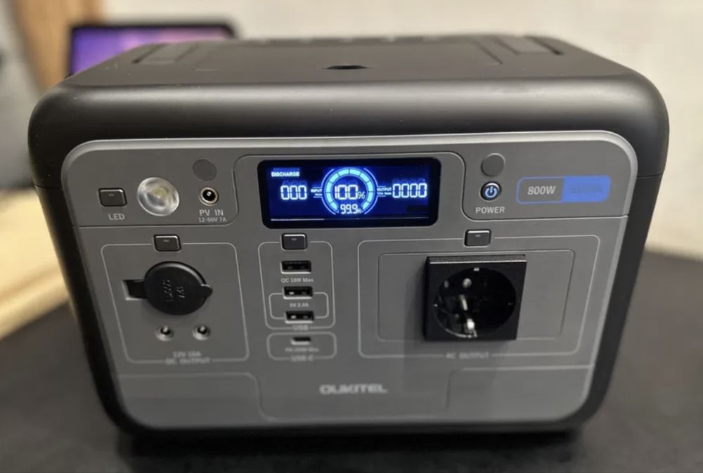 Зарядна станція Oukitel P800 / 800 Вт / 512 Вт⋅год / LiFePO4