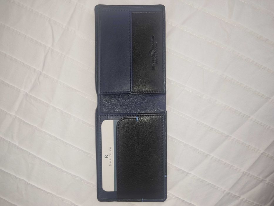 Carteira Masculina Miguel Bellido – Modelo 5204 | Couro, preta