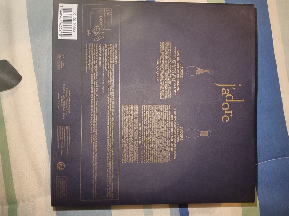 Coffret Dior j'Adore