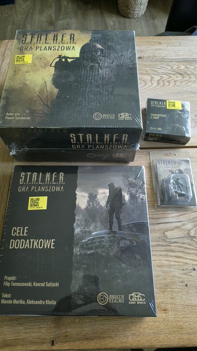 Gra planszowa Stalker wersja sundrop + dodatki