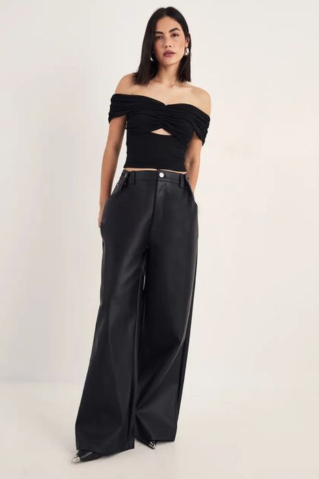 Шкіряні штани від бренду Debenhams Collection”