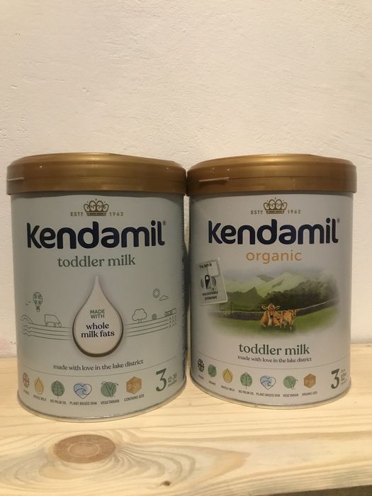 Кендаміл 1,2,3, Kendamil 1,2,3, суміш суха дитяча. Вік 0-12+ місяців