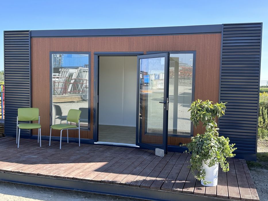 Pawilon handlowy nowy 3 x 6 od ręki, kontener biurowy