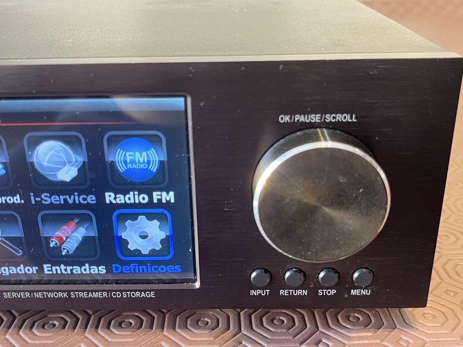 Cocktail Audio x30 - Amplificador Multimédia CD, DAC, FM, Internet Radio, USB com 1TB memória