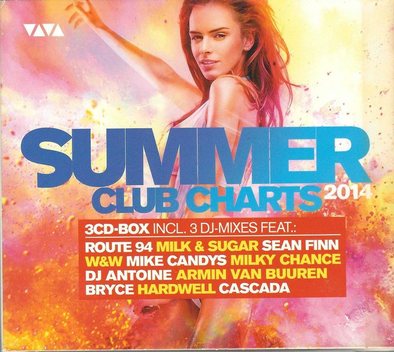 3 CD - Summer Club Charts 2014 (2014) (More Music And Media) Digipak