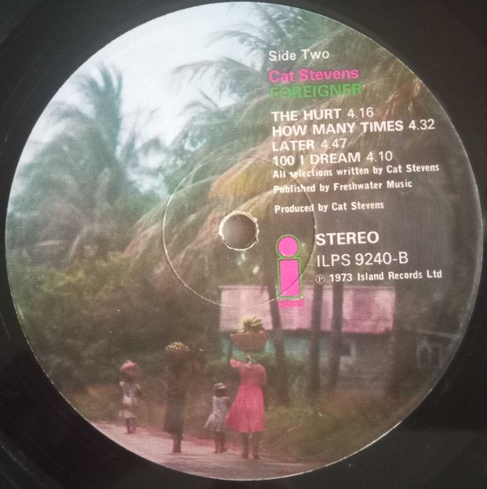 Cat Stevens - - - - - Foreigner - - - - - LP