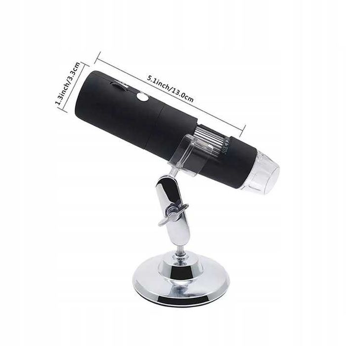 Mikroskop cyfrowy 1000x zoom 2Mpx LED Wi-Fi Android iOs