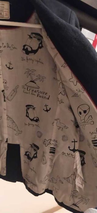 Blazer Azul Marinho Da Pull and Bear- Oferta do Envio