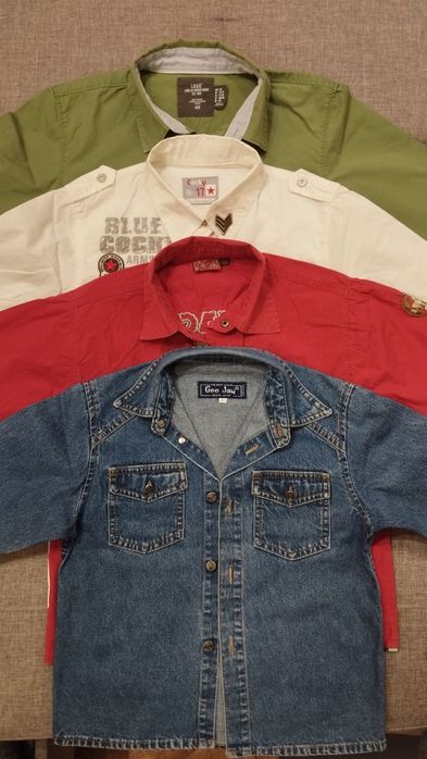 Рубашки на мальчика 12-14 лет