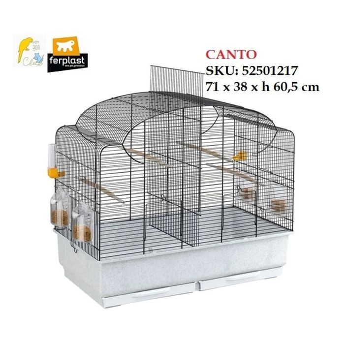 Клетка для папугаев Ferplast новая