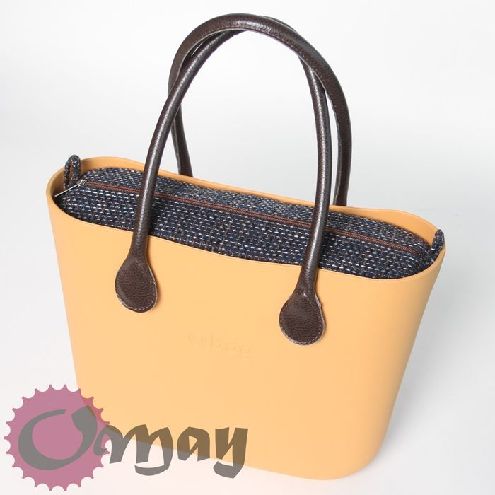 organizer OBAG STANDARD plecionka brązowa elegancka wkład OMAY