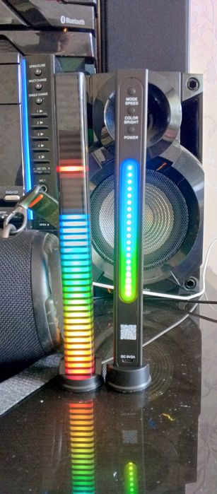 Лед еквалайзер на 64 лед лампочках