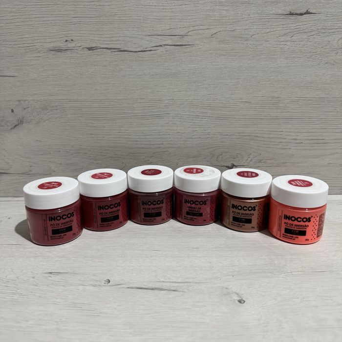 Conjunto 6 Pós Acrílico/Imersão Inocos