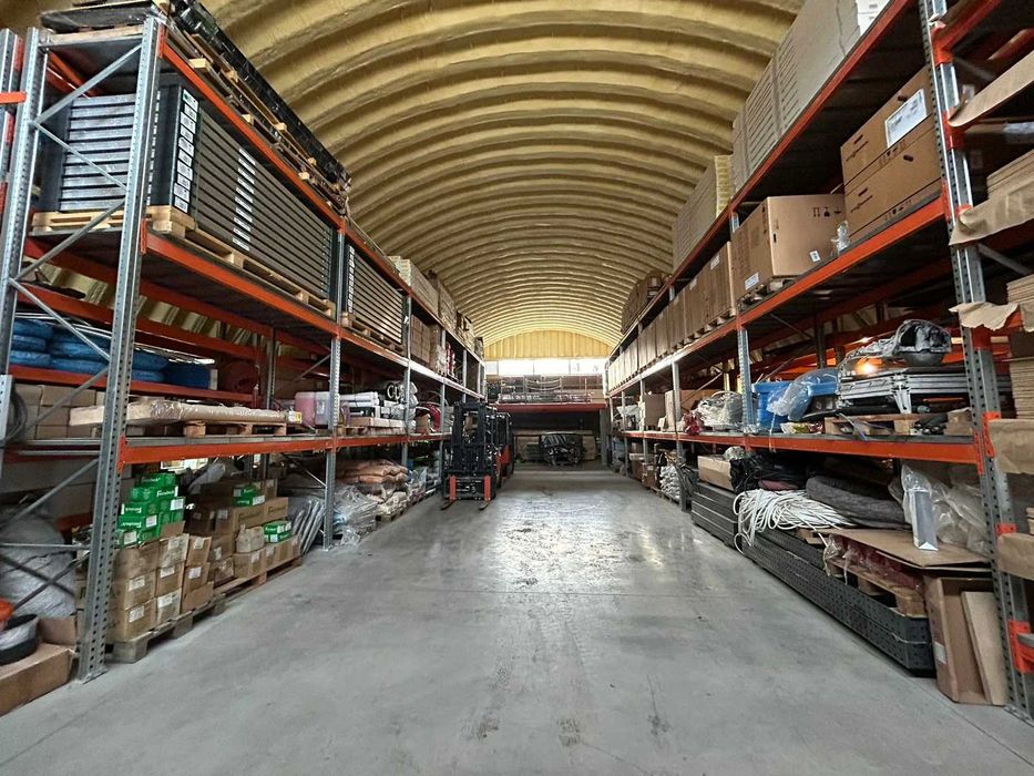 Палетний стелаж для складу Великий стелаж з полками Мезонін для складу