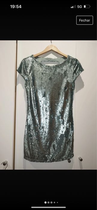 Vestido lantejoulas lindo