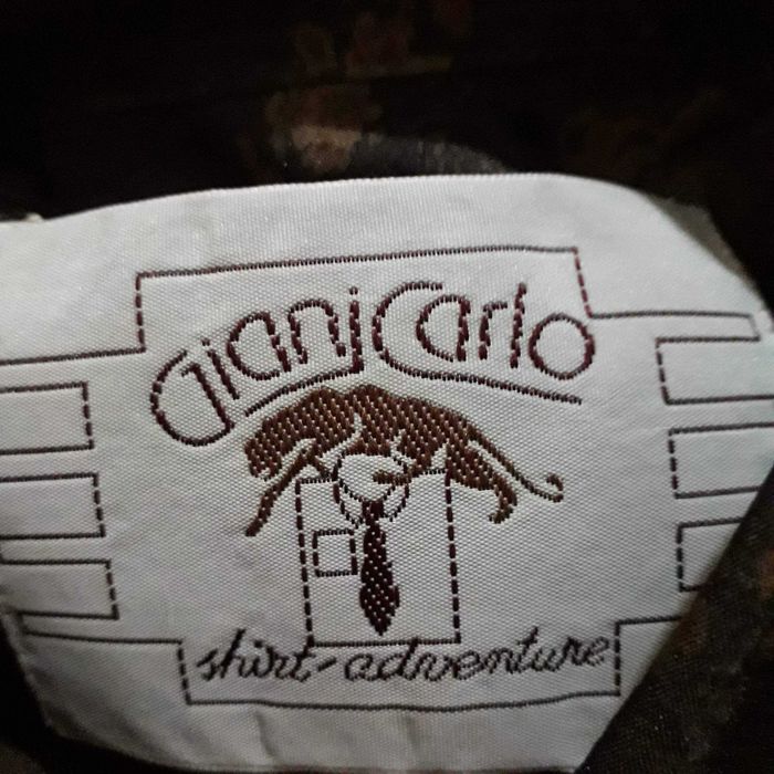 Camisa de padrão vintage