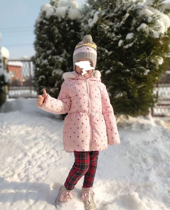 Kurtka zimowa dziewczęca r. 122