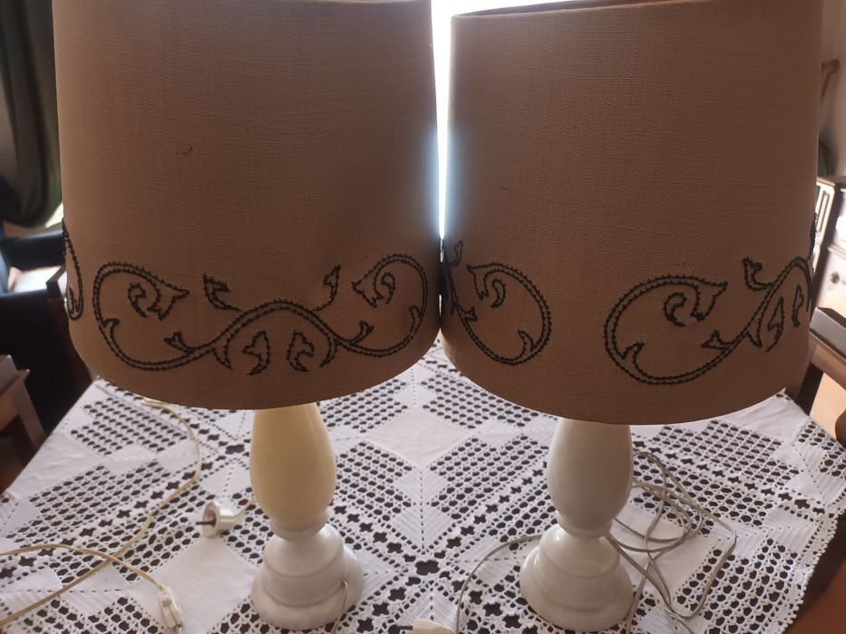 Candeeiros  de mesinha de cabeceira