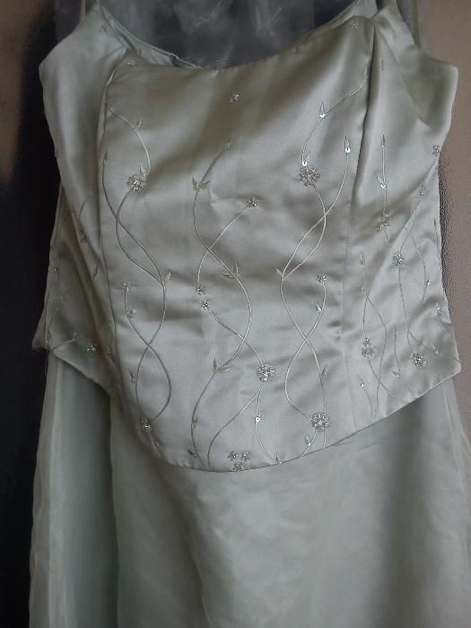 Suknia rozm 44 kolor Khaki