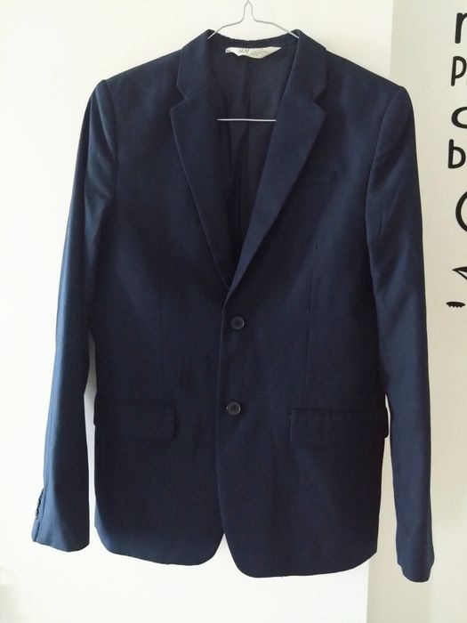 H&M garnitur 13-14 lat granatowy 164-168