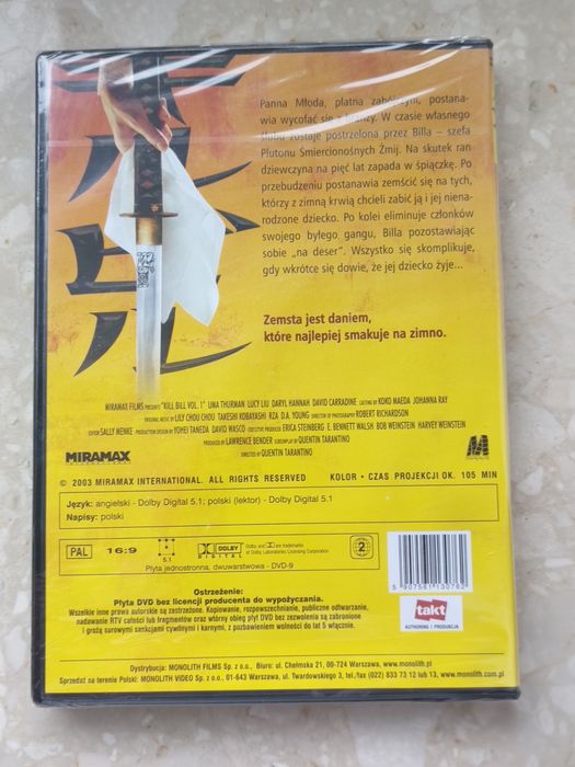 Film kill bill nowa w folii!