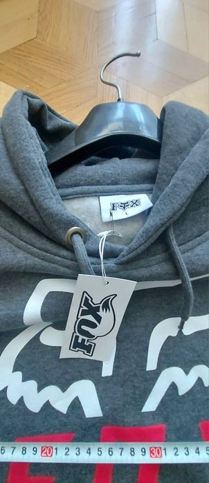 Bluza z kapturem FOX nowa L